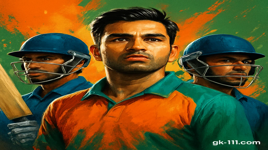 বাংলাদেশ ক্রিকেট দল মাঠে ক্রিয়াশীল, স্ক্রিনে gk111 গেমিং বিকল্প এবং লাইভ ম্যাচ তথ্য প্রদর্শিত হচ্ছে।